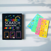 Scratch Art Book + Templates