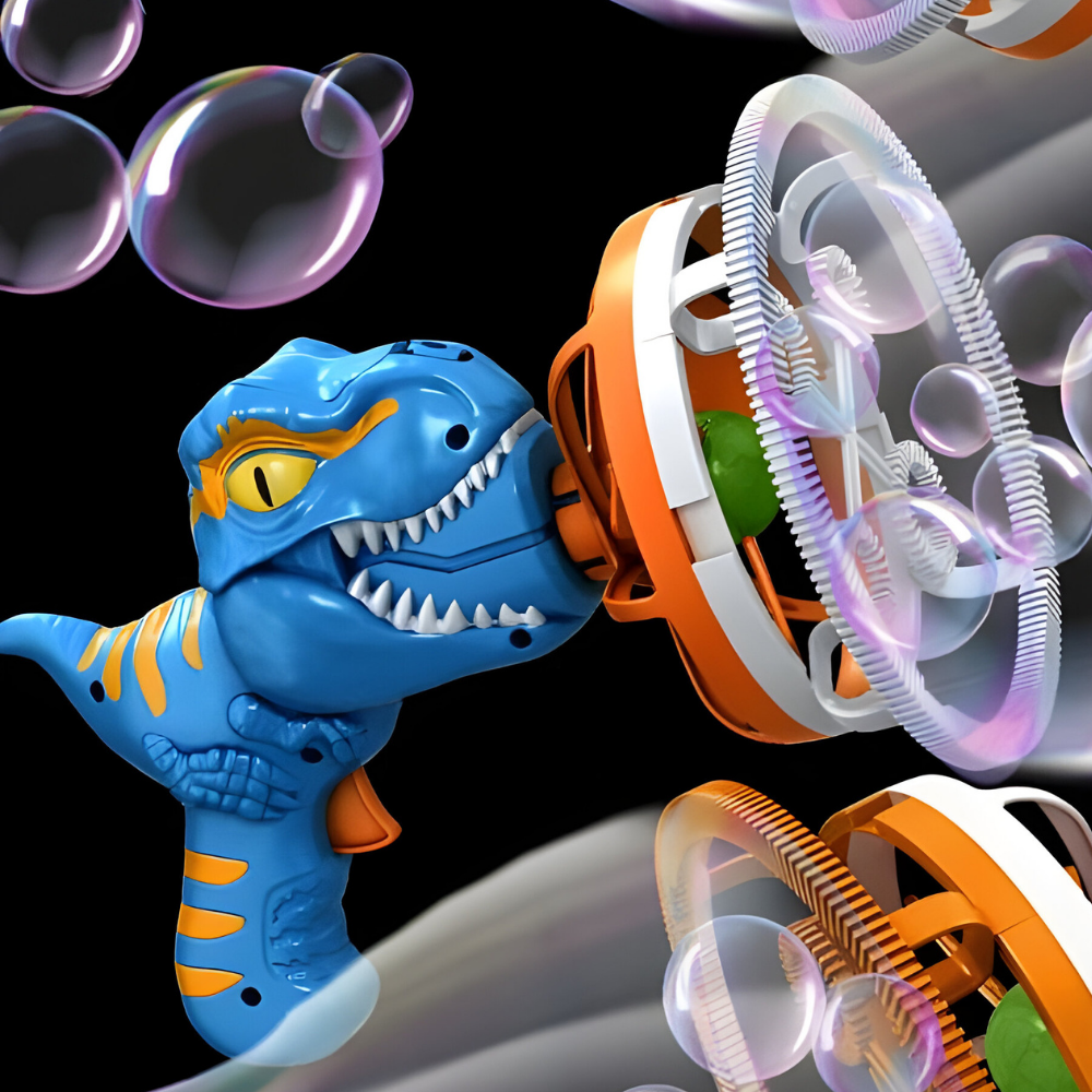 Dinosaur Bubble Blower Gun Kids Outdoor Automatic Bubble Machine