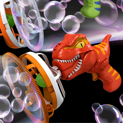Dinosaur Bubble Blower Gun Kids Outdoor Automatic Bubble Machine