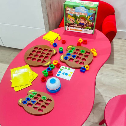 3D Shape Puzzle Toy for Kids - Educational Learning Game 0