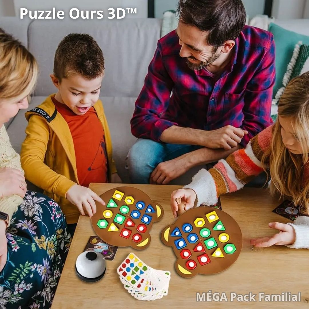 3D Shape Puzzle Toy for Kids - Educational Learning Game 2