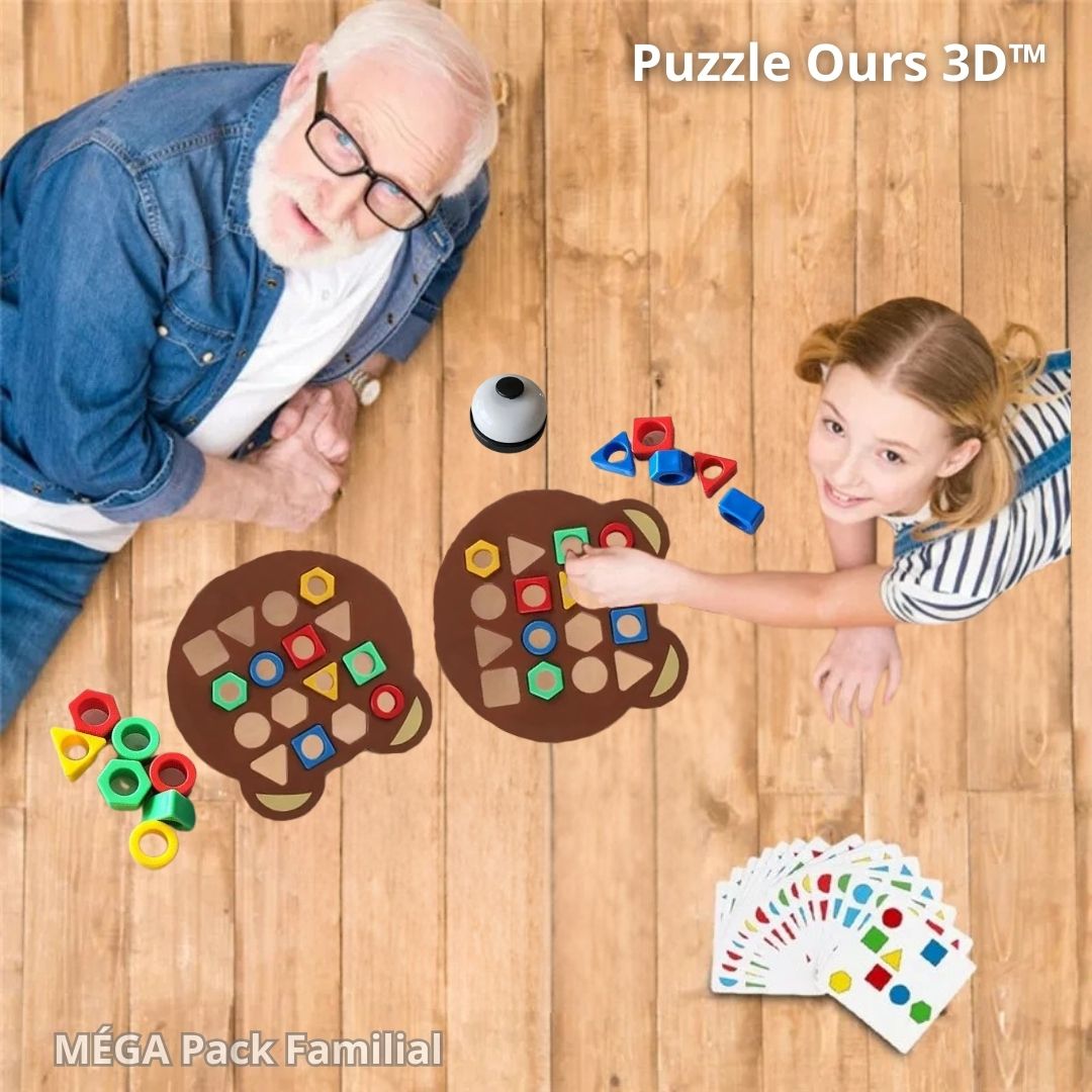 3D Shape Puzzle Toy for Kids - Educational Learning Game 6