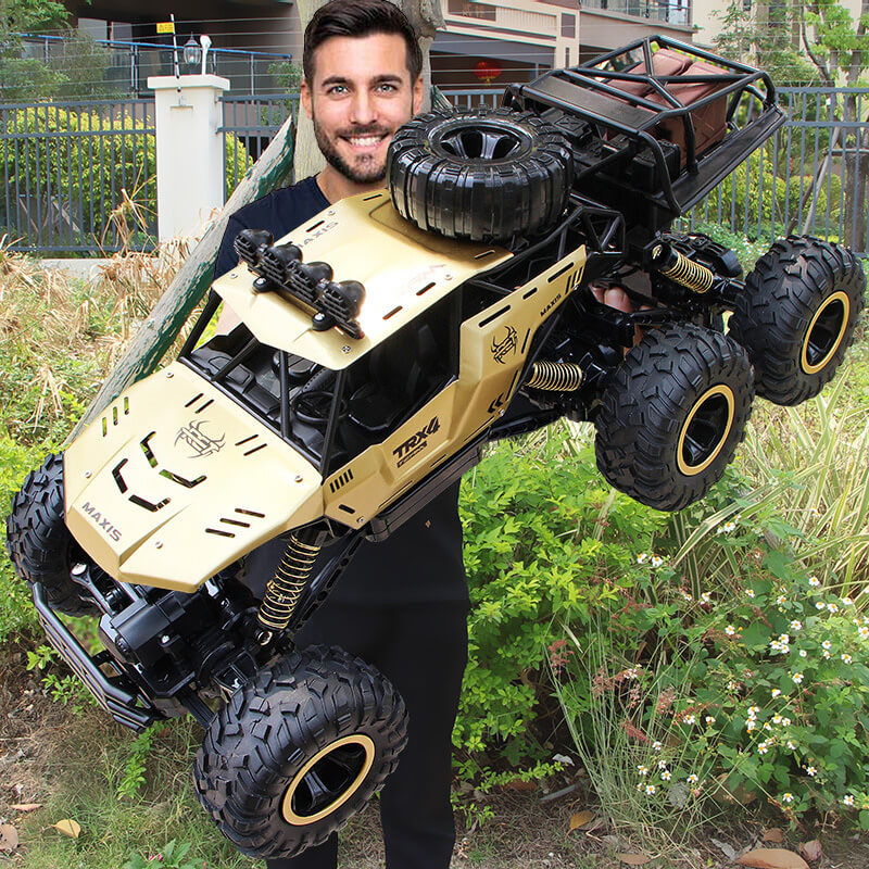 6-Wheel Remote Control Car Off-Road Monster Truck for Kids 0