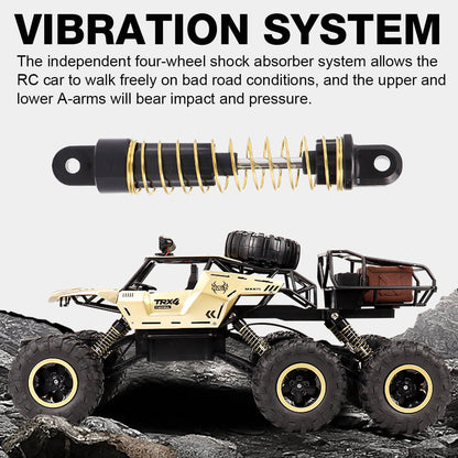 6-Wheel Remote Control Car Off-Road Monster Truck for Kids 5