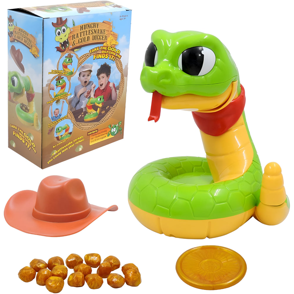 Interactive Rattlesnake Game Cowboy Treasure Hunt Toy