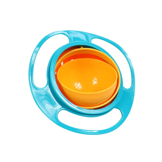 Anti-Spill Gyroscopic Children's Bowl with Ergonomic Handles 0