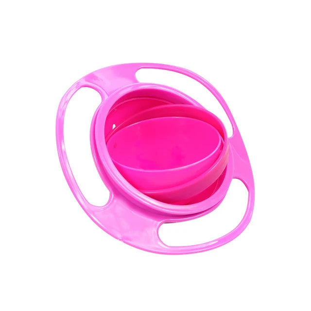 Anti-Spill Gyroscopic Children's Bowl with Ergonomic Handles 9