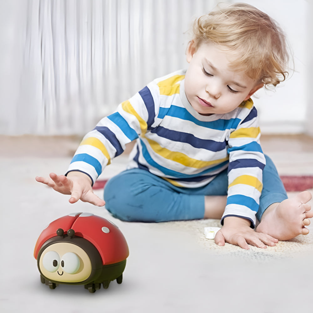 Baby Sensory Air Ball Toy Ladybug Design Motor Skill Development