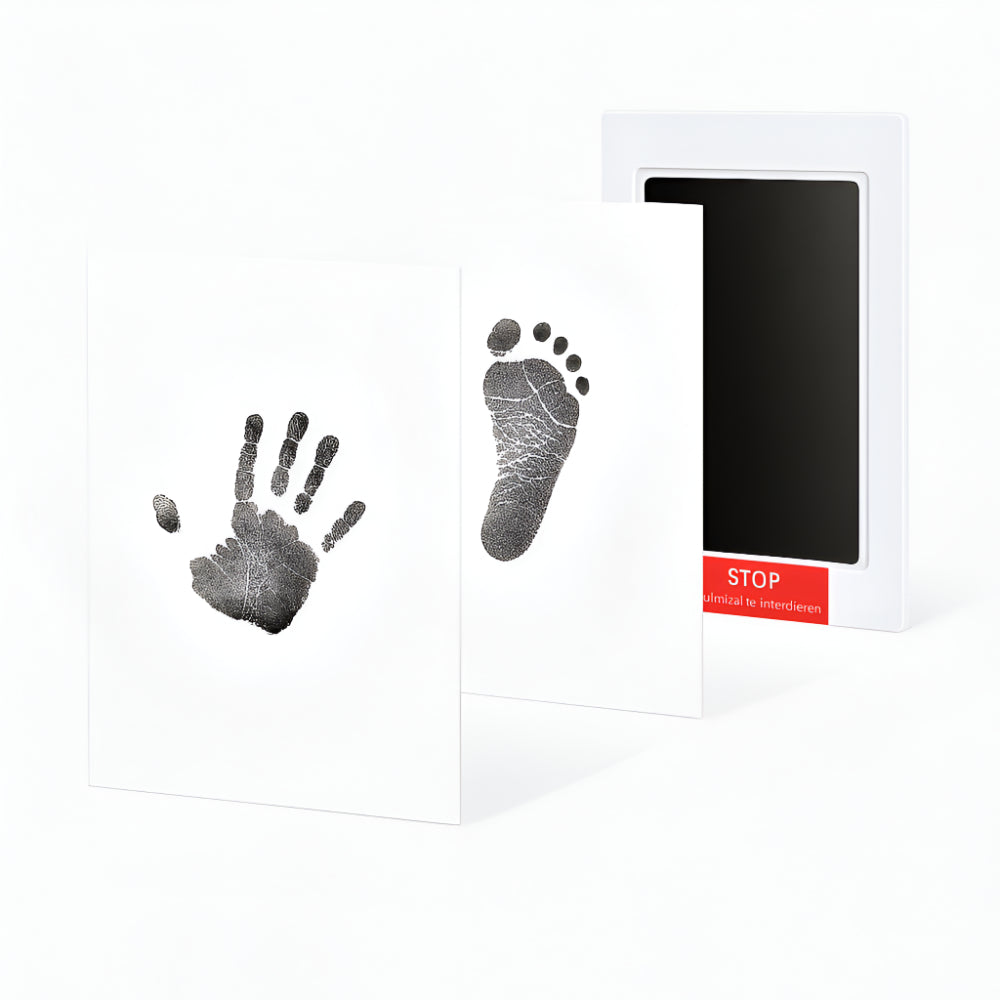 Baby Handprint Kit Mess Free Inkpad Keepsake Gift Set