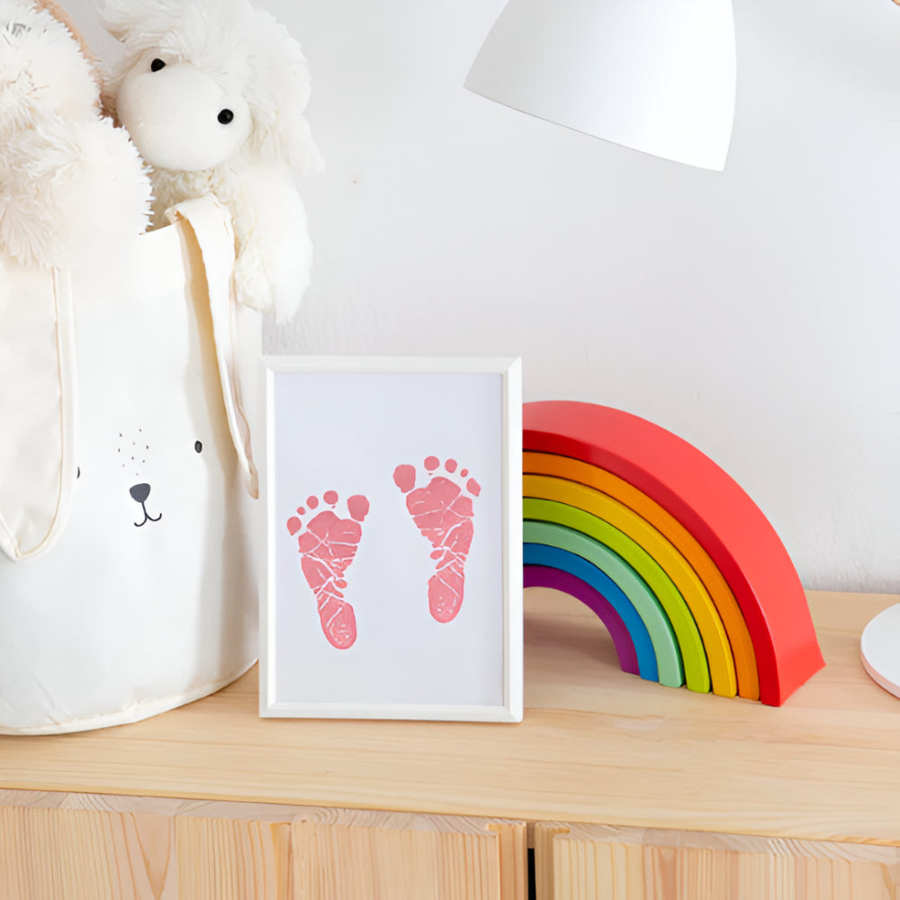 Baby Handprint Kit Mess Free Inkpad Keepsake Gift Set