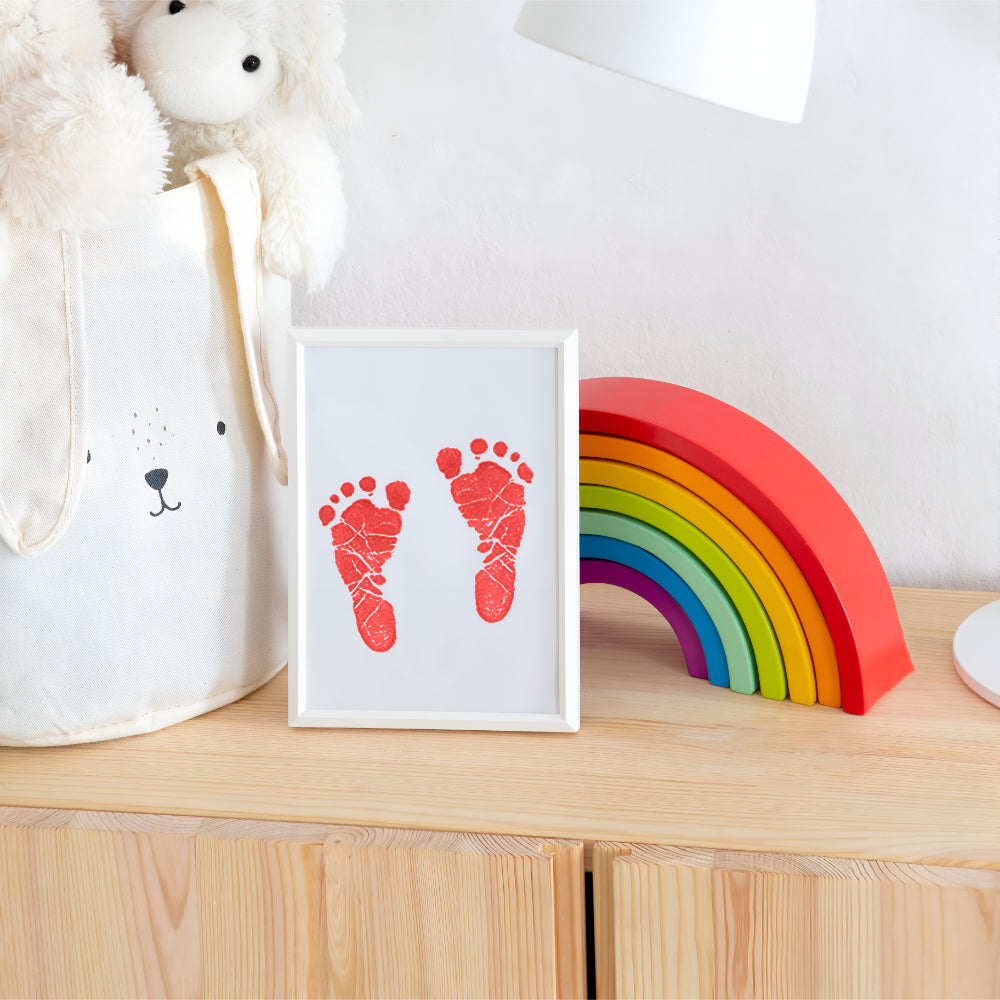 Baby Handprint Kit Mess Free Inkpad Keepsake Gift Set