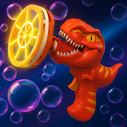 Dinosaur Bubble Blower Gun Kids Outdoor Automatic Bubble Machine