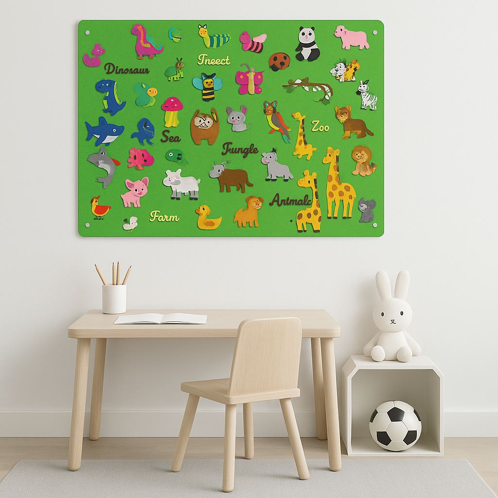 Children's Felt Letter Board for Creative Storytelling and Learning 5