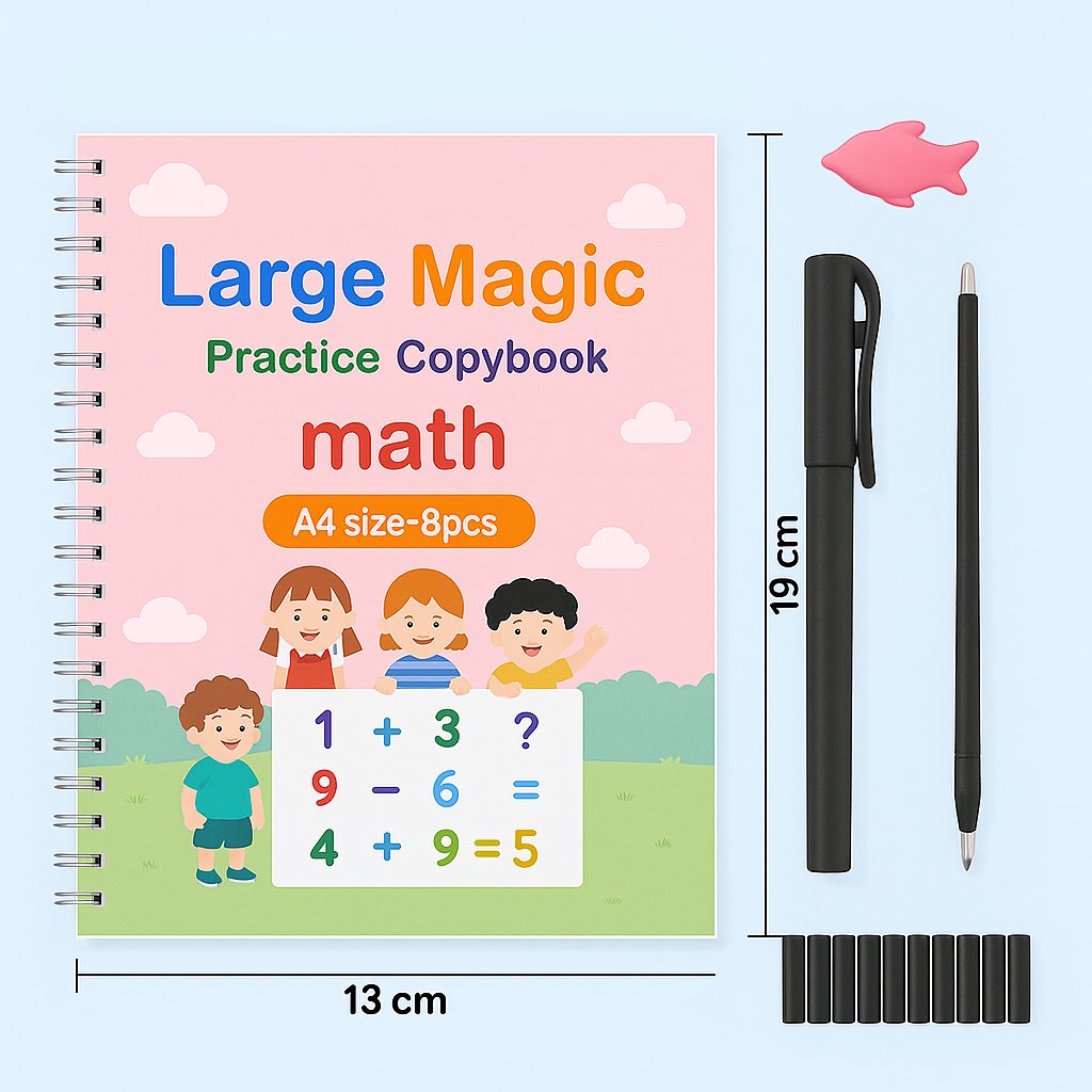 Children's Writing Skills Development Set with 4 Educational Books 3