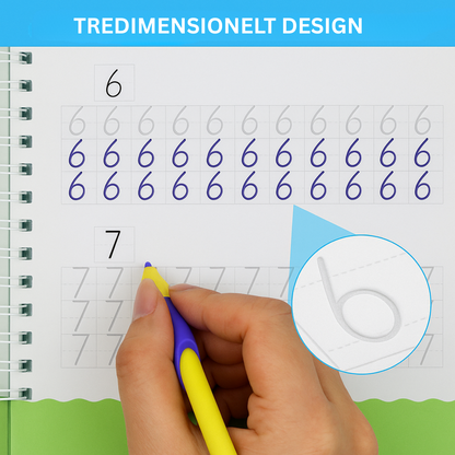 Children's Writing Skills Development Set with 4 Educational Books 6