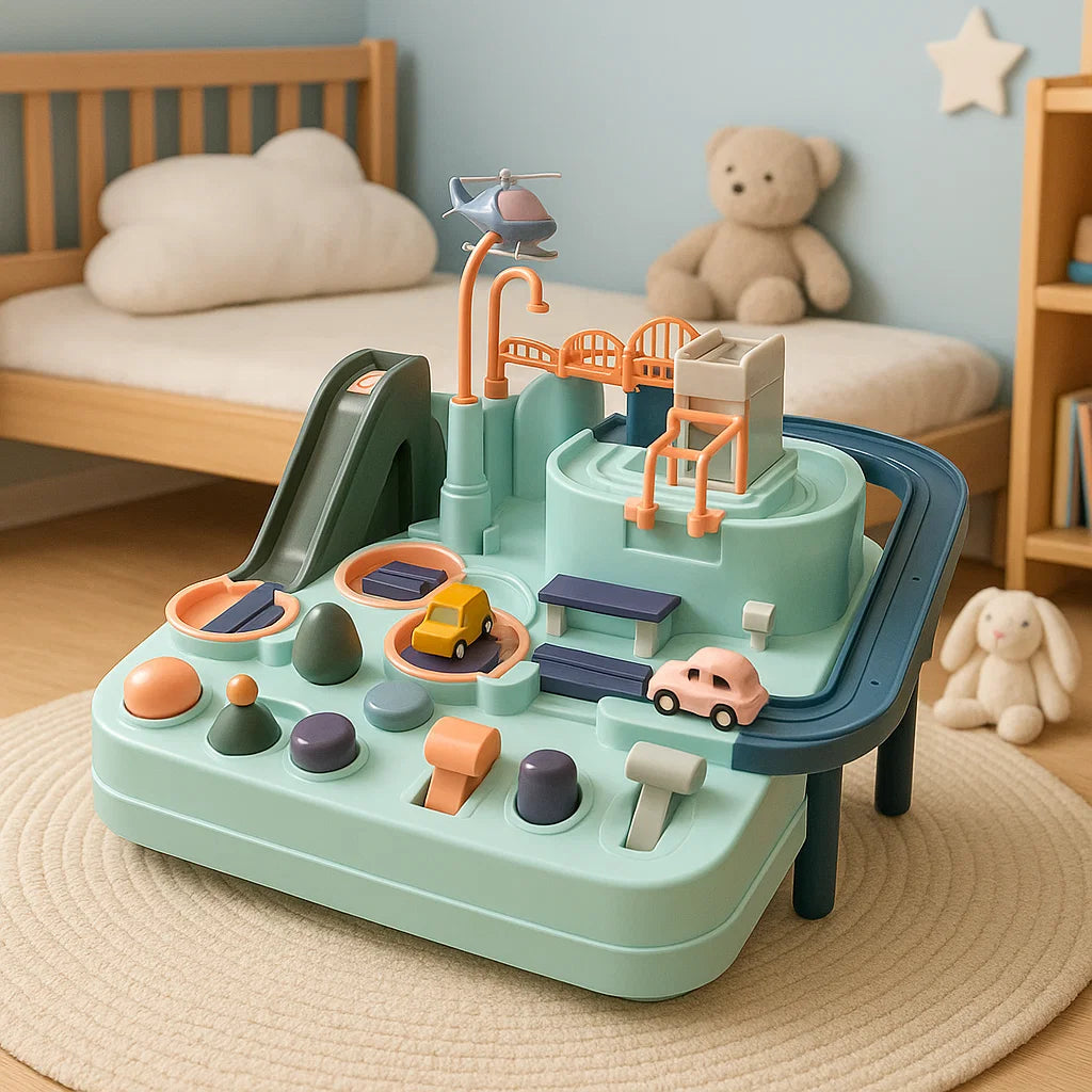 Cognitive Development Toy Car Adventure Game for Kids 0