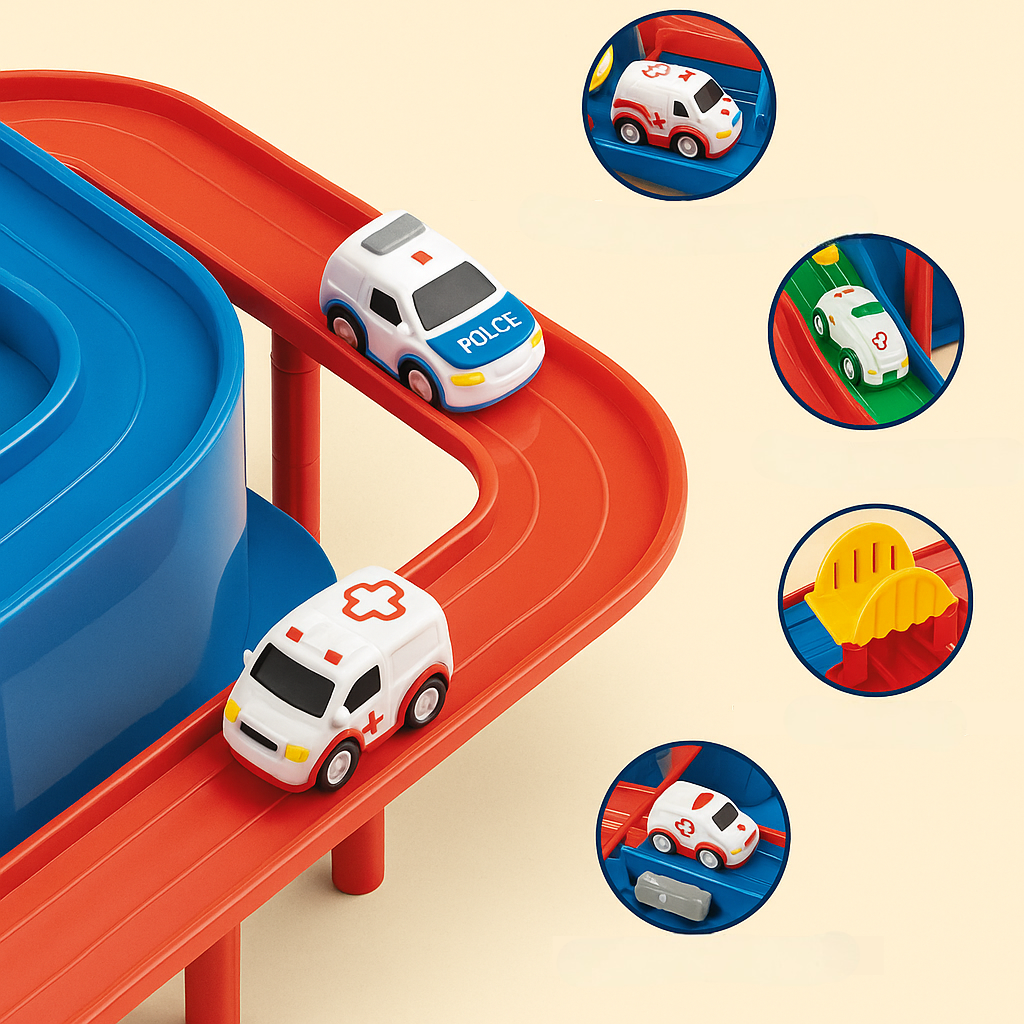 Car Adventure Game Cognitive Skills Interactive Fun Learning