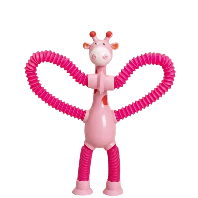 Colorful Sensory Telescopic Toy for Kids - BPA-Free Creative Play 0