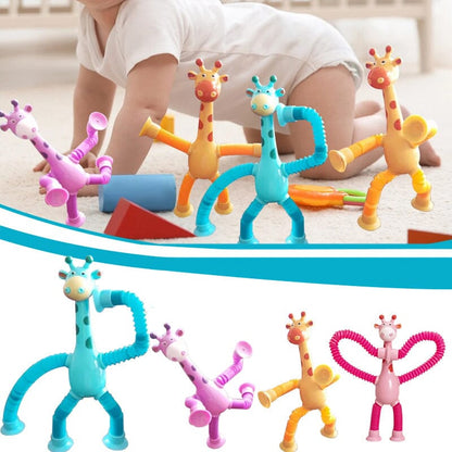 Colorful Sensory Telescopic Toy for Kids - BPA-Free Creative Play 7