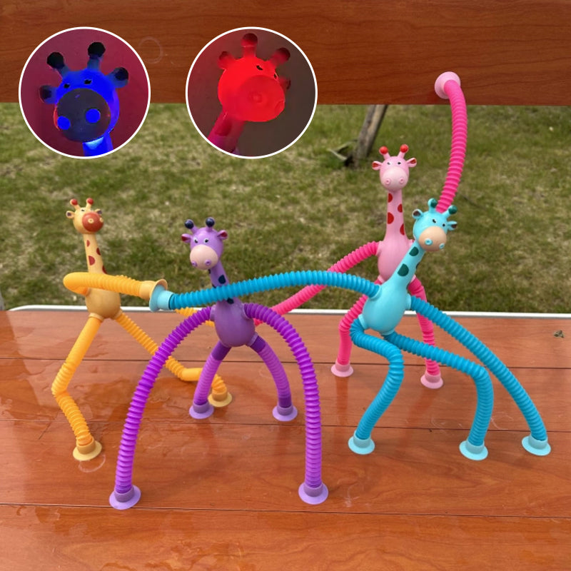 Colorful Sensory Telescopic Toy for Kids - BPA-Free Creative Play 8