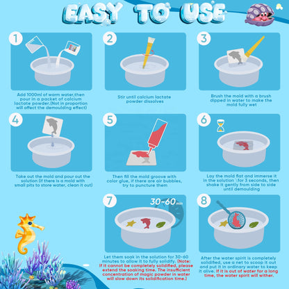 Creative Water Jelly Craft Kits for Kids - Safe, Non-Toxic Fun 5