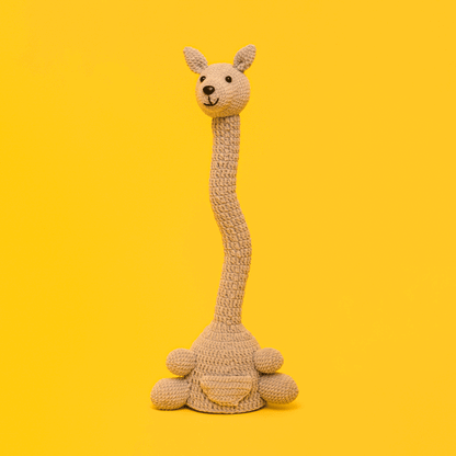Crochet Giraffe Toy Kit with Interactive Singing and Dancing Features 14