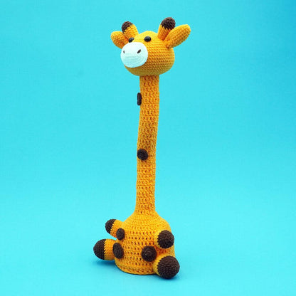 Crochet Giraffe Toy Kit with Interactive Singing and Dancing Features 3