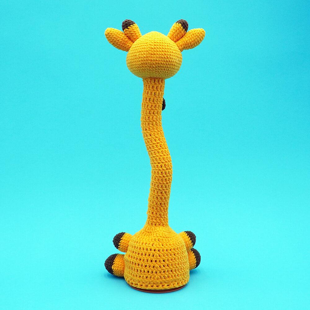 Crochet Giraffe Toy Kit with Interactive Singing and Dancing Features 4