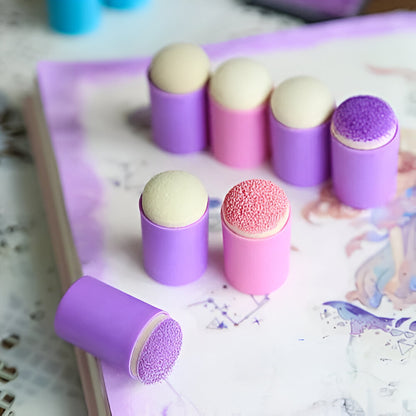 Kids Finger Painting Kit Educational Creative Art Set Safe Non-Toxic