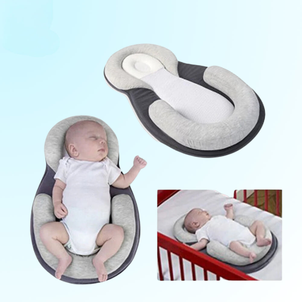 Ergonomic Baby Lounger for Flat-Head Prevention and Comfort Support
