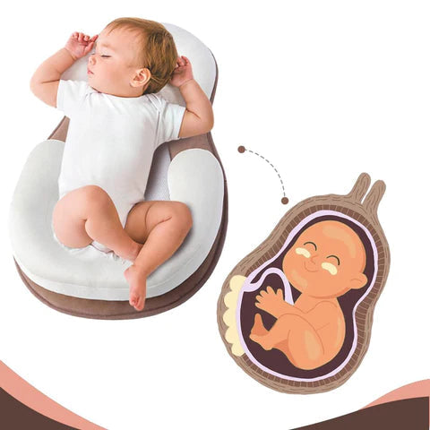 Ergonomic Baby Lounger for Flat-Head Prevention and Comfort Support 1