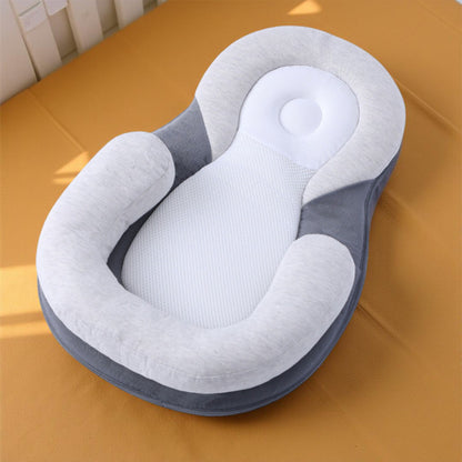 Ergonomic Baby Lounger for Flat-Head Prevention and Comfort Support