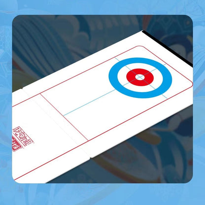 Family-Friendly Table Curling Game Set with Realistic Gameplay 5