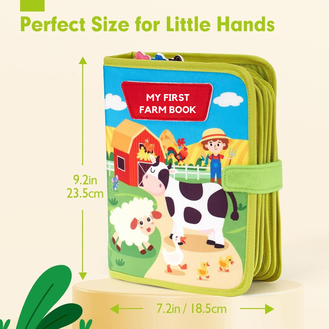 Farm Animal Storybook for Kids - Interactive Early Literacy Book 6