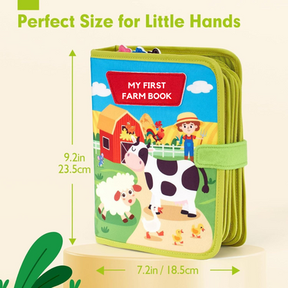 Farm Animal Storybook for Kids - Interactive Early Literacy Book 6