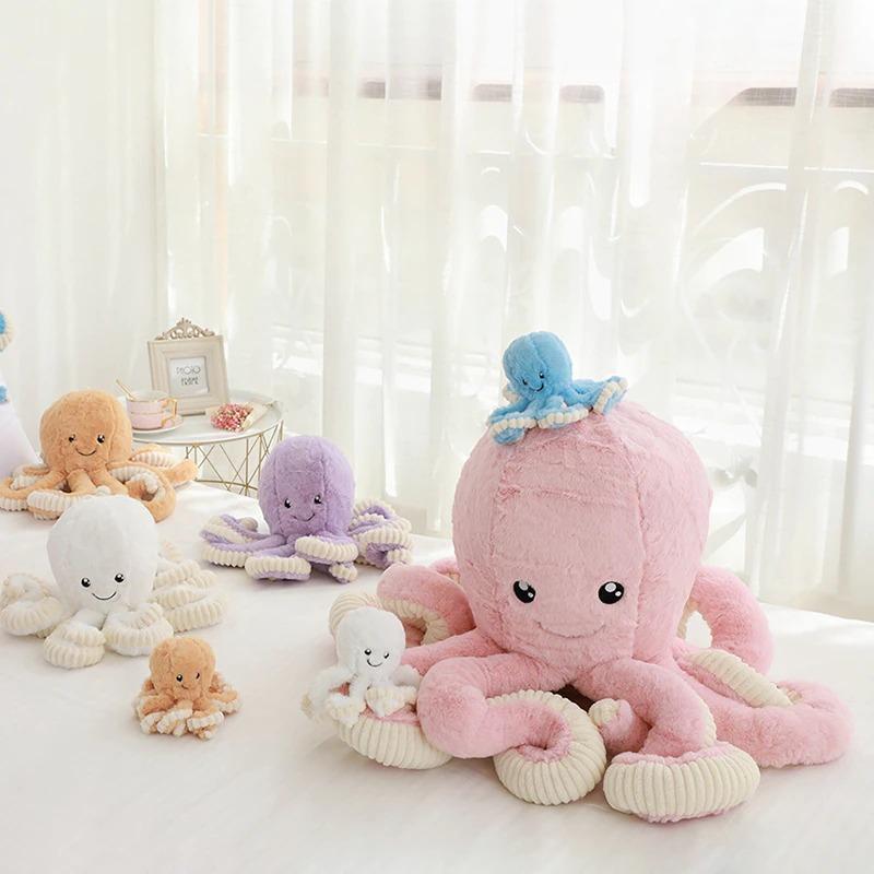 Giant Octopus Plush Toy Soft Cuddly Stuffed Animal Plushies 5