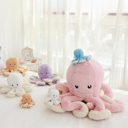 Giant Octopus Plush Toy Soft Cuddly Stuffed Animal Plushies 5
