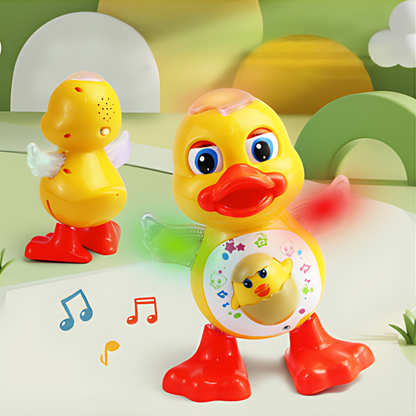 Interactive Dancing Duck Toy for Kids Music Lights Fun 0