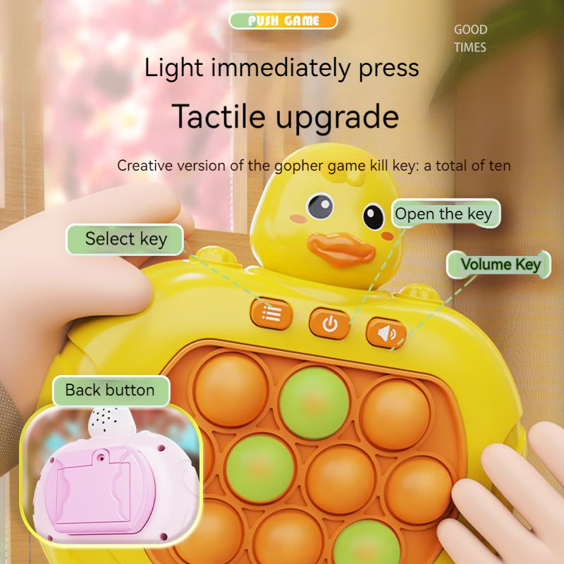 Interactive Pop-It Reaction Game Console for Kids and Adults 3