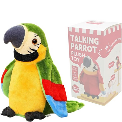 Interactive Talking Parrot Plush Toy for Kids - Soft Cuddly Companion 2