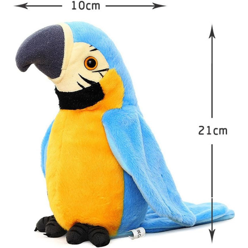 Interactive Talking Parrot Plush Toy for Kids - Soft Cuddly Companion 4