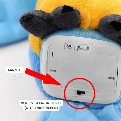 Interactive Talking Parrot Plush Toy for Kids - Soft Cuddly Companion 5