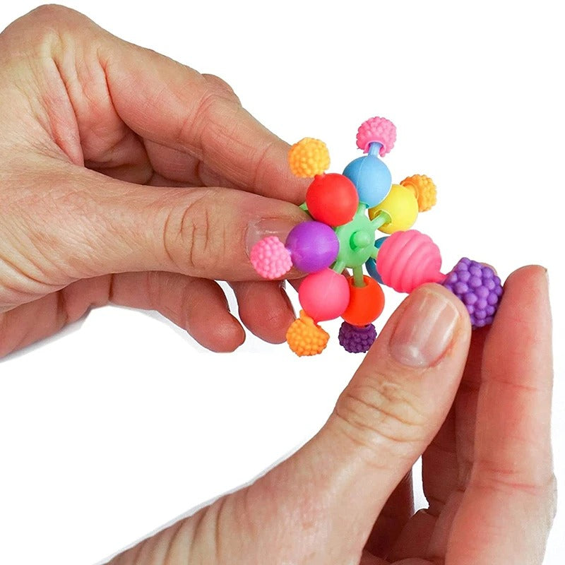 Jewelry Building Bricks Set for Kids - Creative Colorful Play Pieces 1