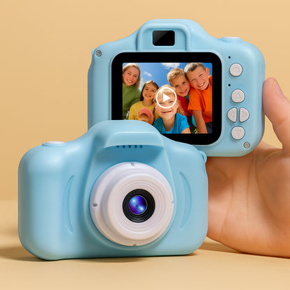 Kids Digital Camera HD 1080P Dual Lens Shockproof Rechargeable