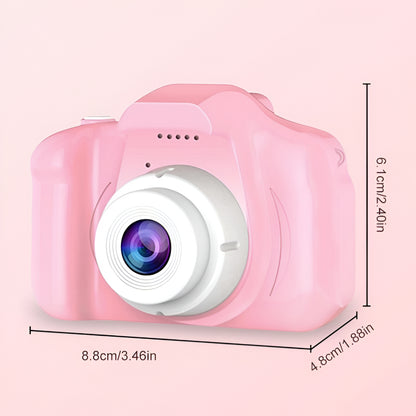 Kids Digital Camera HD 1080P Dual Lens Shockproof Rechargeable