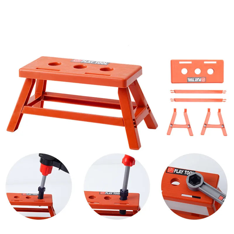 Kids Electric Toy Tool Set for Creative Play and Imaginative Building 3