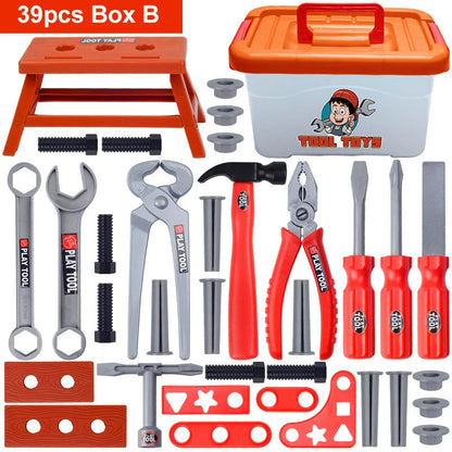 Kids Electric Toy Tool Set for Creative Play and Imaginative Building 4
