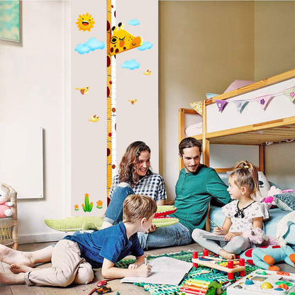 Kids Growth Chart with Giraffe Design - Magnetic Height Chart for Nursery 1