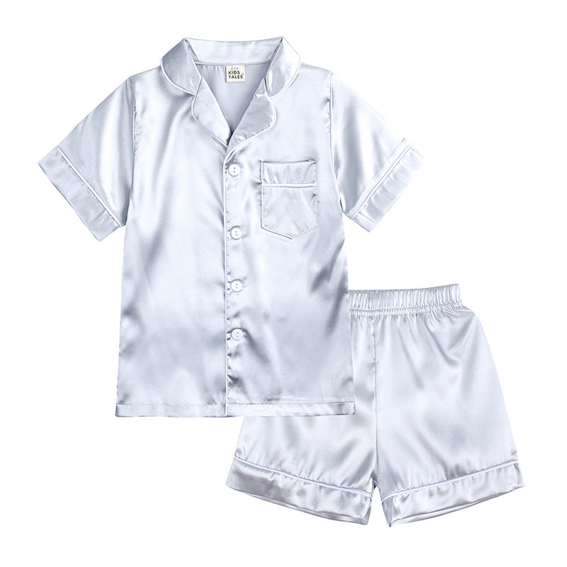 Kids Silk Pajamas Set - Hypoallergenic Toddler PJs for Boys and Girls 4