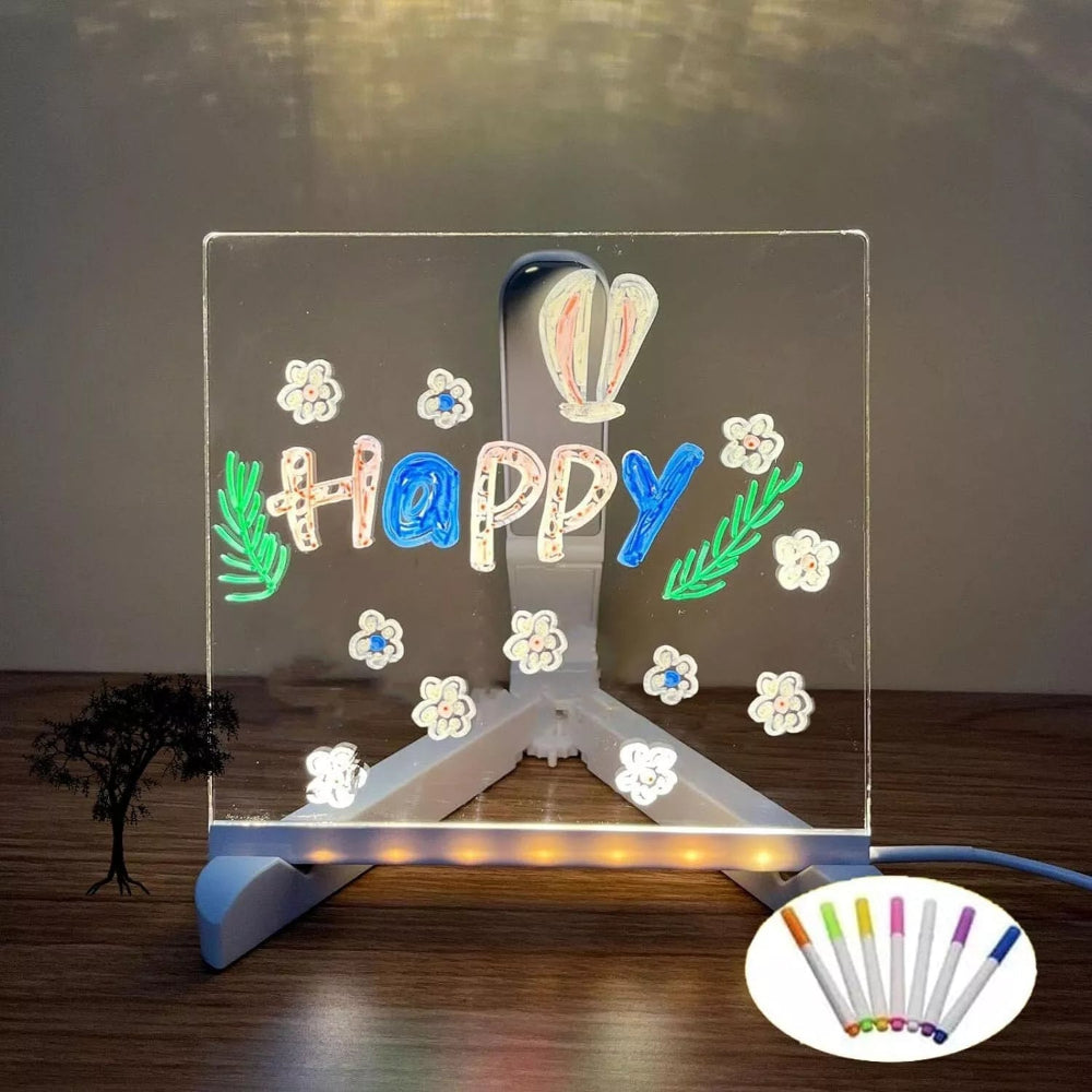 LED Drawing Board Art Canvas Light-Up Creativity for Kids and Adults 5